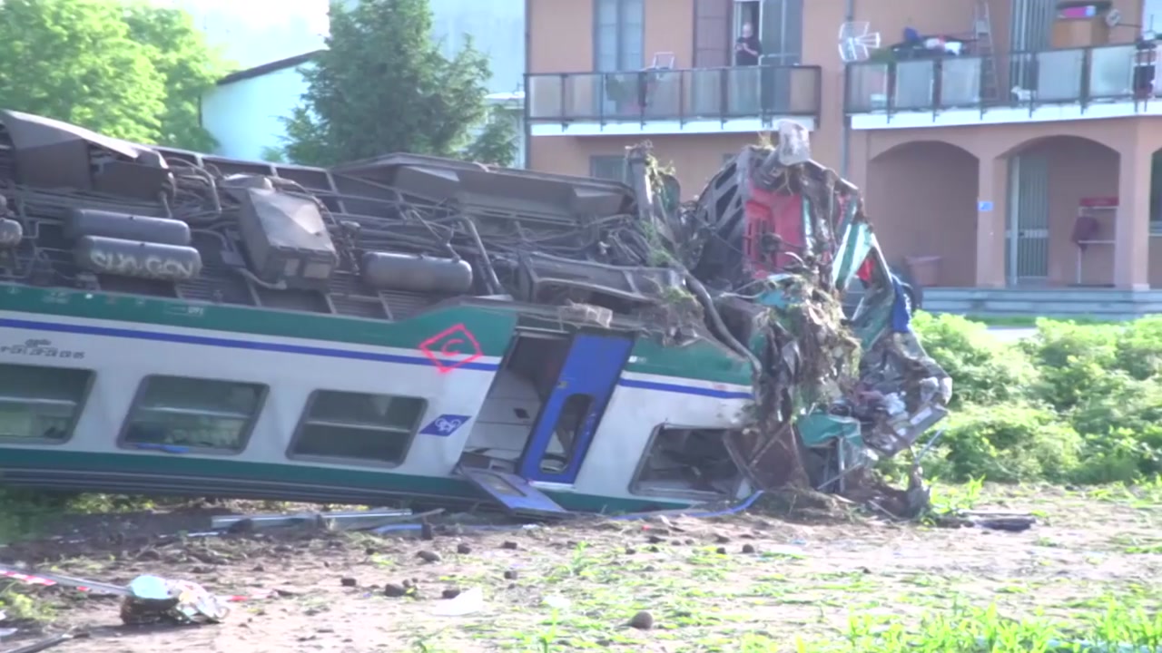 이탈리아 북서부서 열차·트럭 충돌...2명 사망