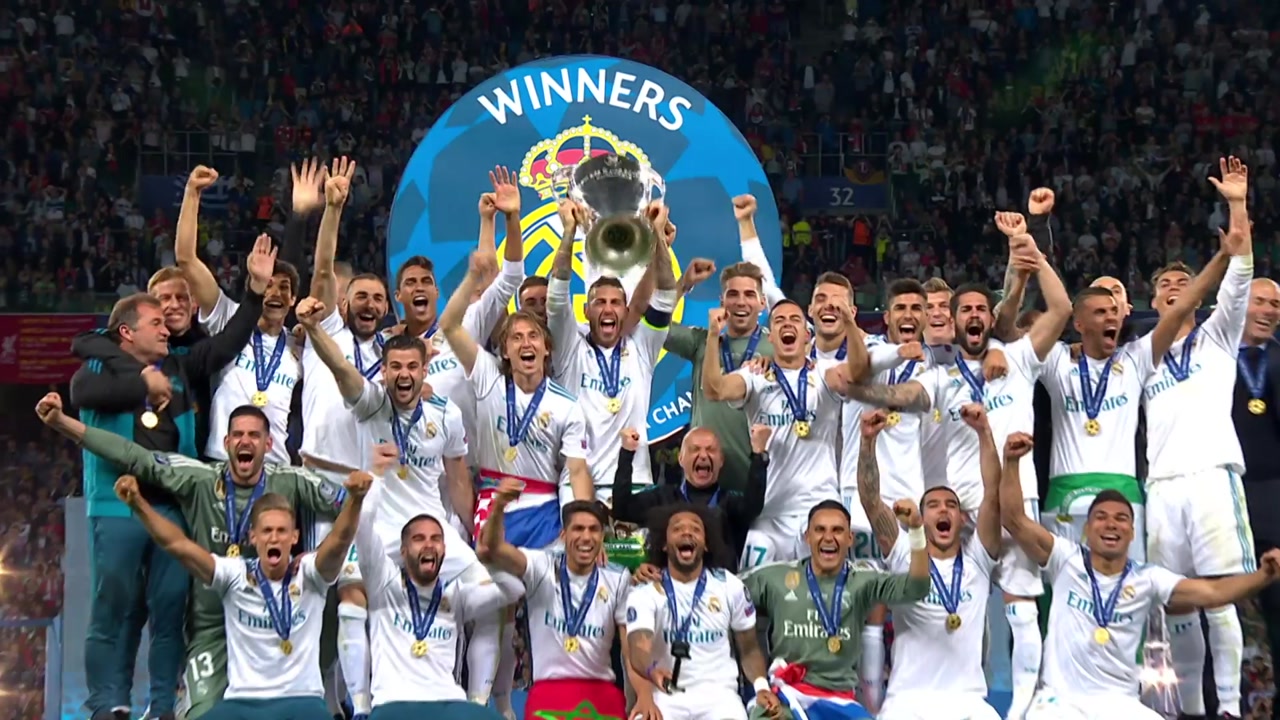레알 마드리드, 유럽 챔피언스리그 3년 연속 정상