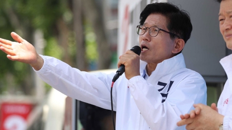 김문수 "세월호같은 죽음의 굿판 물러나야"