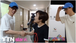 투표소에서 만난 유재석과 박경림 '소중한 한 표 행사' 투표소에서 만난 유재석과 박경림 '소중한 한 표 행사'