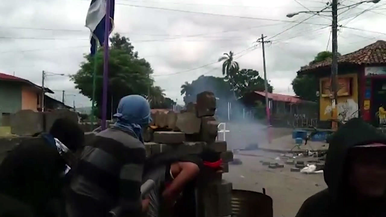 니카라과 무력 충돌 계속..."두 달간 215명 사망"