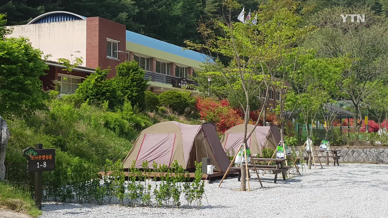 [전국]경북 봉화 폐교에 7번째 서울캠핑장 개장 | YTN 경북 봉화 폐교에 7번째 서울캠핑장 개장