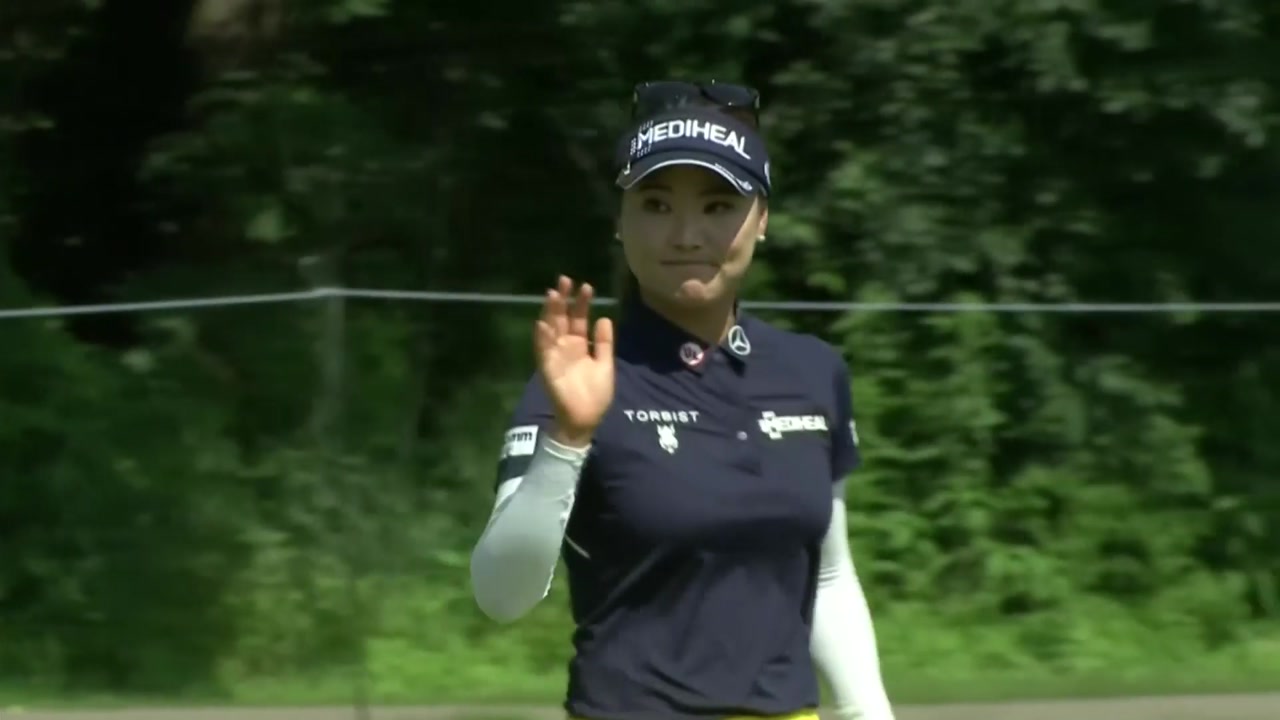 유소연, KPMG 여자 PGA챔피언십 3R 이틀째 선두