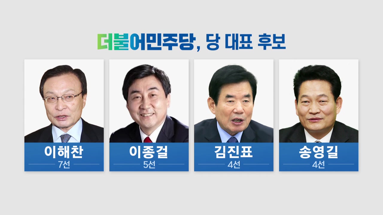 민주당, 당권 경쟁 본격화...한국당, 비대위원 인선 박차