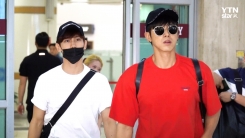 동방신기, 공항 가득 메운 팬들...‘변함없는 인기’ 동방신기, 공항 가득 메운 팬들...‘변함없는 인기’