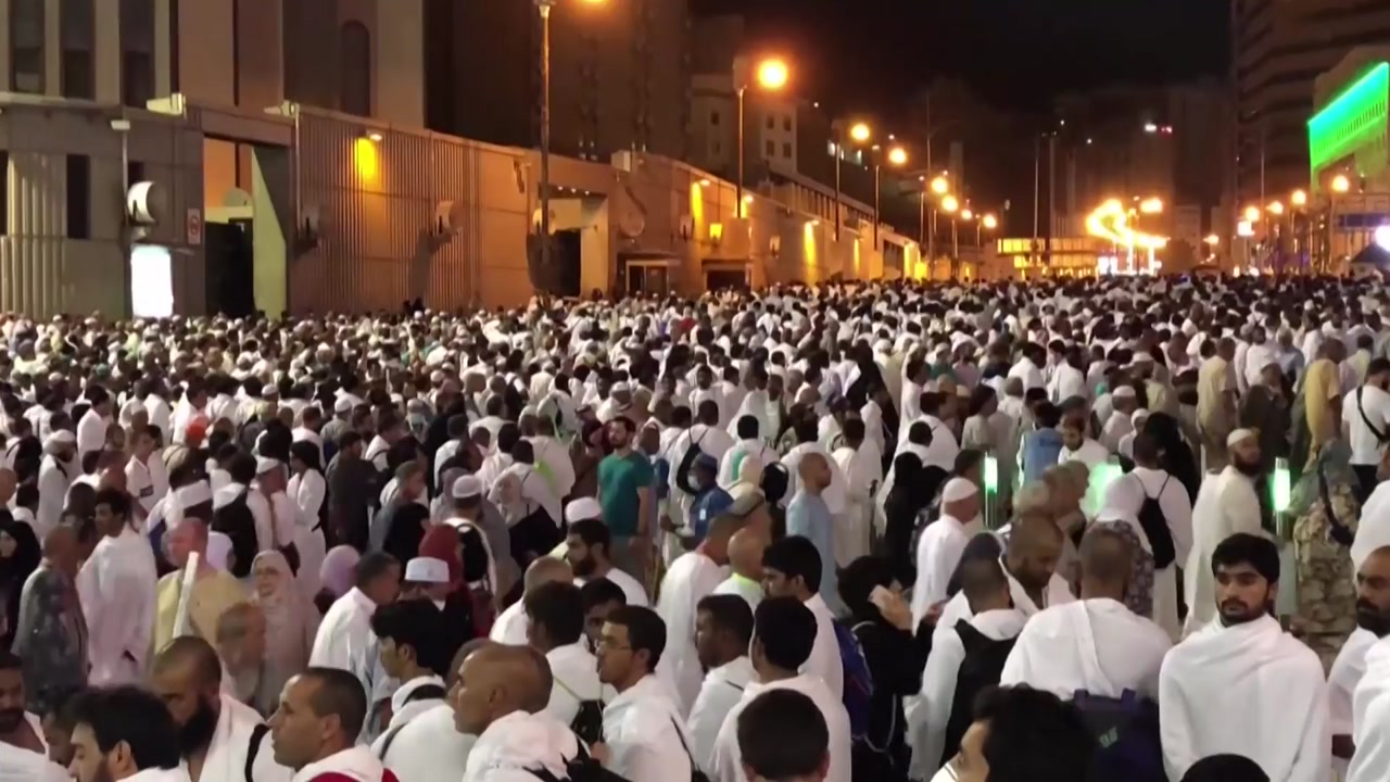 이슬람 메카 성지순례 시작...전 세계 2백만 명 참가