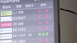 태풍 '솔릭'에 꽁꽁 묶인 하늘길·바닷길