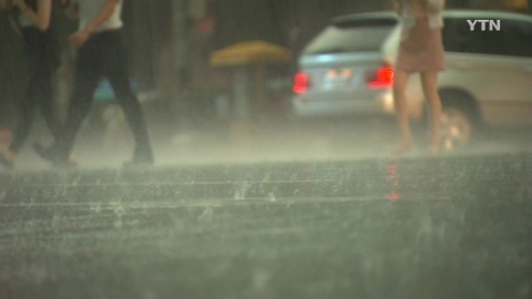 서울 올해 첫 호우 경보...비 피해 주의