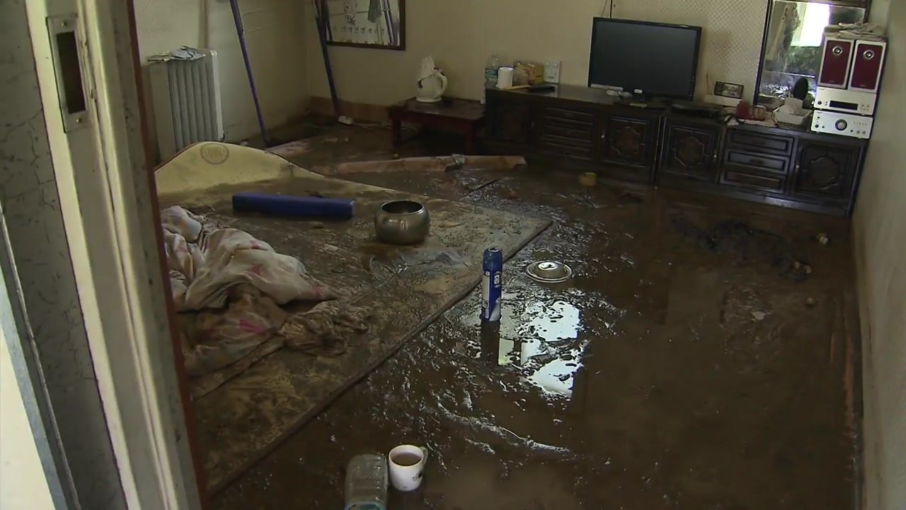 시간당 70mm 국지성 폭우...전국 피해 잇따라