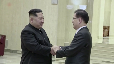 대북 특사단, 김정은 北 국무위원장 면담
