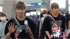 워너원 강다니엘, 공항에서 매력 발산...'잘 다녀올게요' 워너원 강다니엘, 공항에서 매력 발산...'잘 다녀올게요'