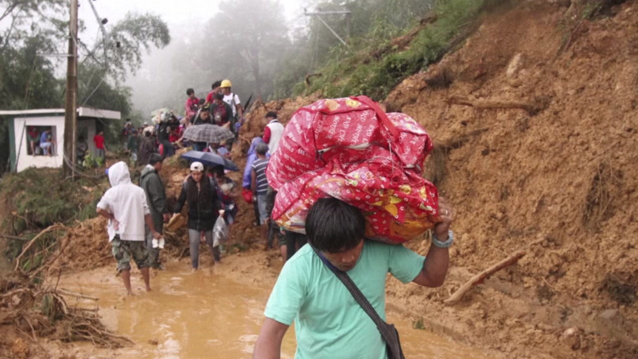 필리핀 태풍 피해 급증...사망자 100명 넘을 듯