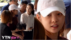 '폭행 혐의' 구하라, 경찰 출두하며 남긴 짧은 말 '폭행 혐의' 구하라, 경찰 출두하며 남긴 짧은 말