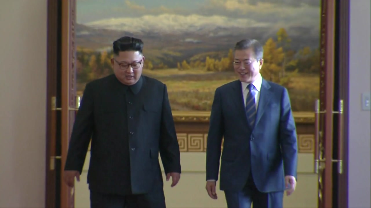 '평화, 새로운 미래' 2018 남북정상회담 평양 2일차 (2)