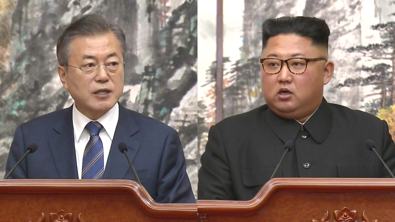 '평화, 새로운 미래' 2018 남북정상회담 평양 2일차 (9)