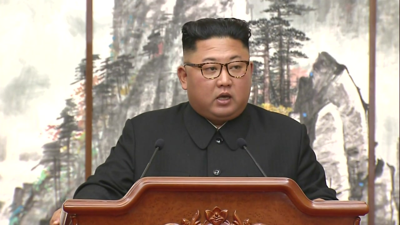 김정은 "핵위협 없는 평화의 땅으로...가까운 시일 내 서울행"