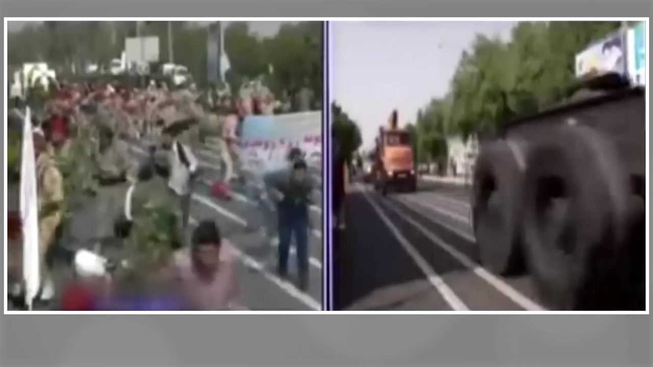이란 군사 퍼레이드에 총격으로 80여 명 사상...IS "우리 소행"