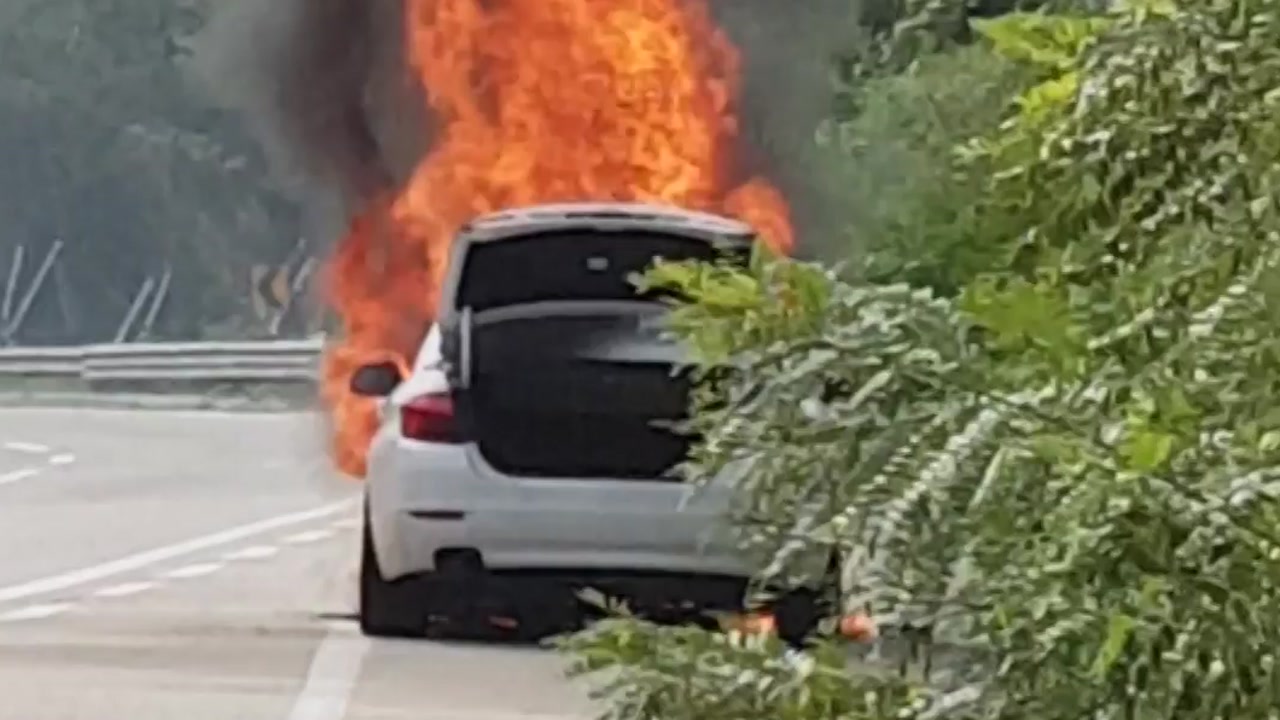 "안전검사 받은 BMW 또 화재"...낚싯배 좌초