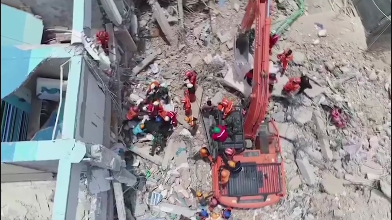 한국인 실종자 1명, 호텔 잔해에서 시신으로 발견