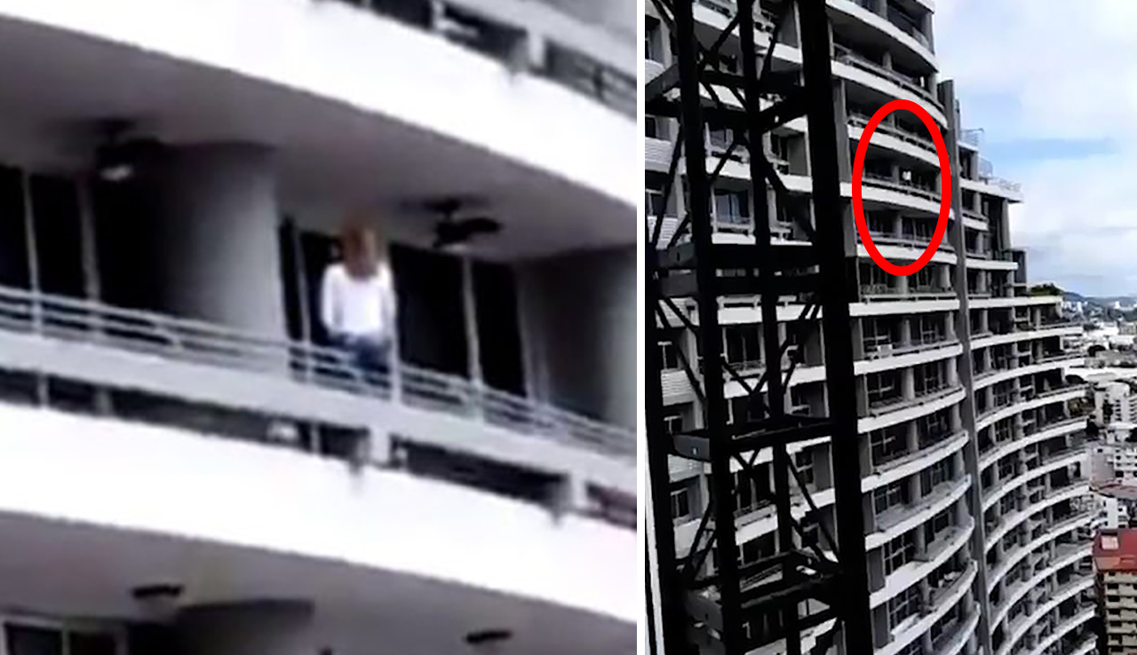 건물 27층 난간에서 셀카 찍다가 추락사한 여성