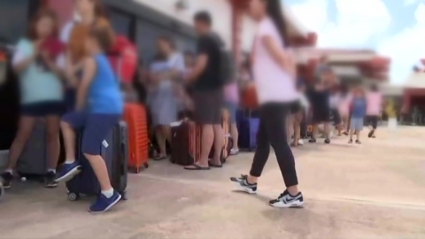 정부, 오늘 사이판 관광객 300여 명 수송 예정