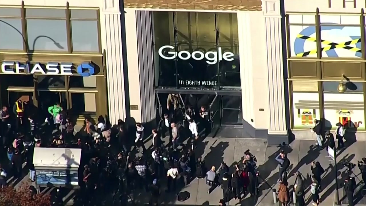 구글 직원들, 사내 성추행 항의 동맹 파업