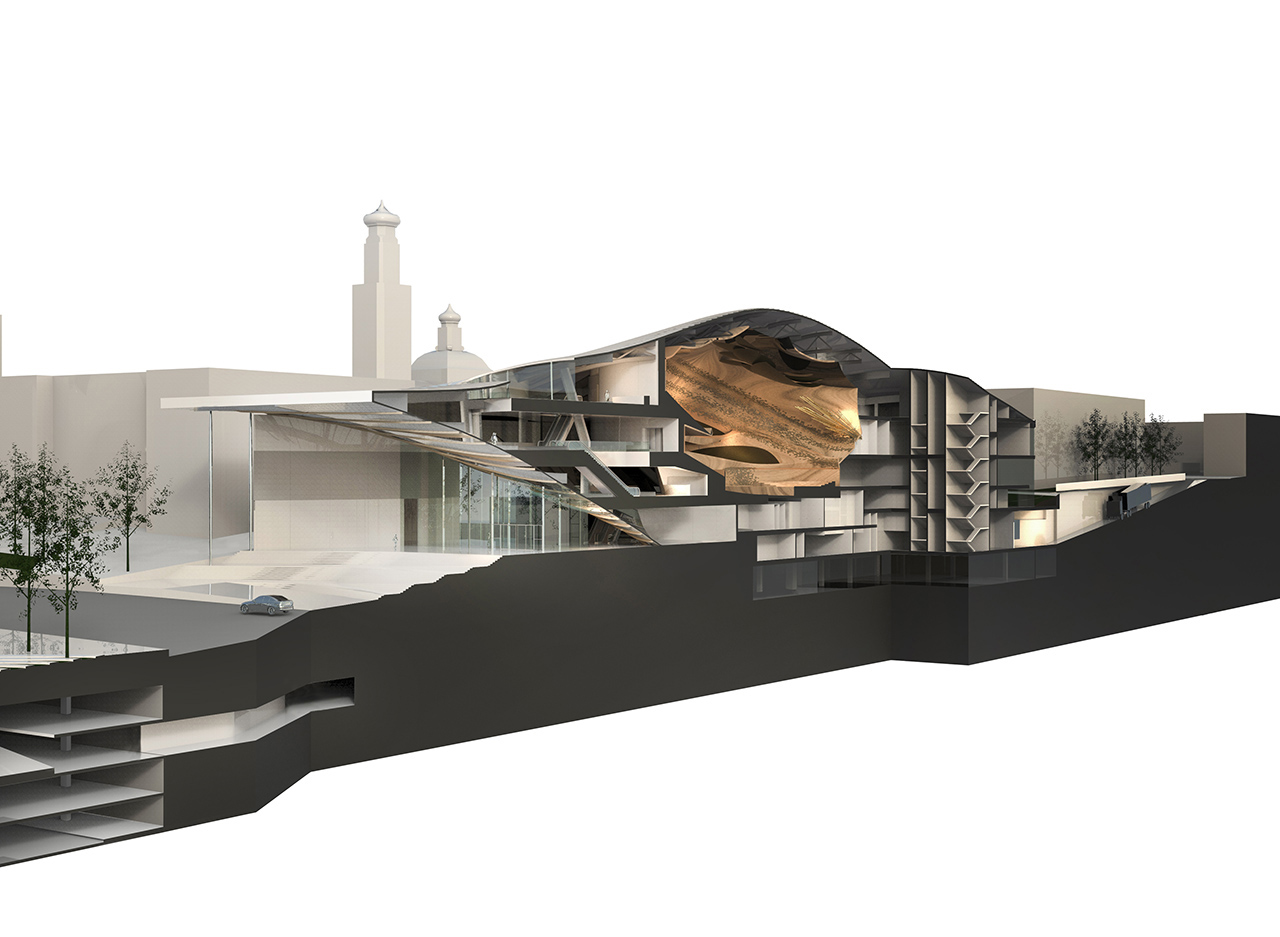 〔안정원의 디자인 칼럼〕 사운드의 진동 웨이브를 개념으로 디자인한 필하모닉 콘서트홀 2
