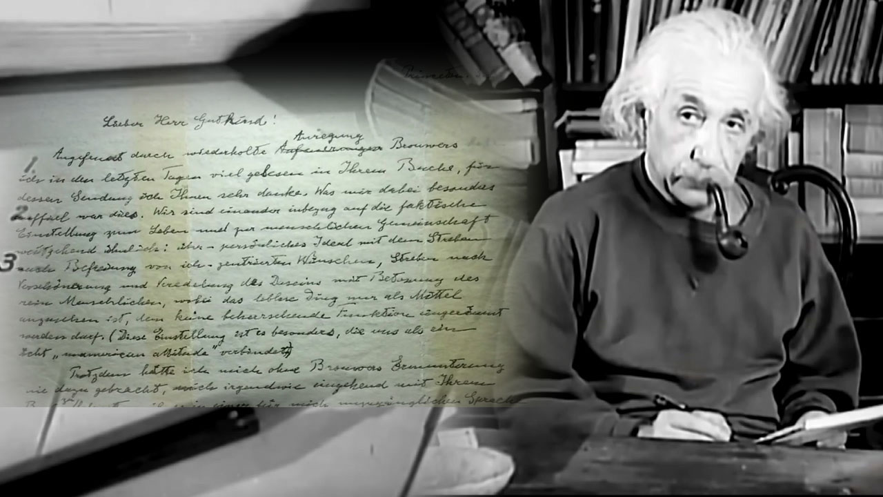천재 과학자 아인슈타인의 편지들...고가 경매