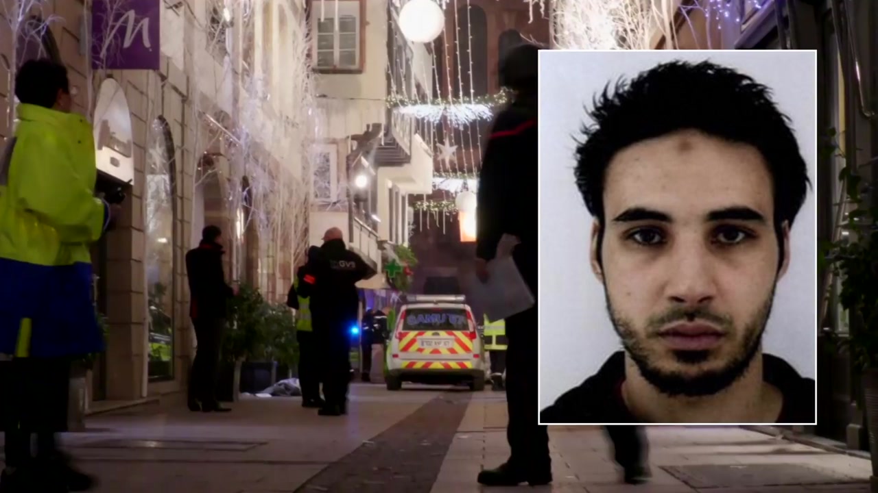 프랑스 경찰, 스트라스부르 총격범 추적...과격 이슬람 신자 의심