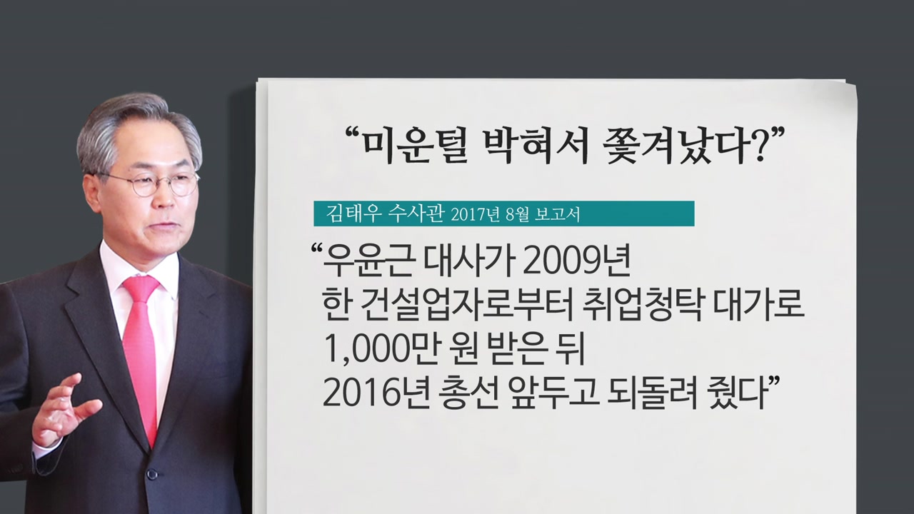 '우윤근 첩보' 진실공방...청와대 강경 대응