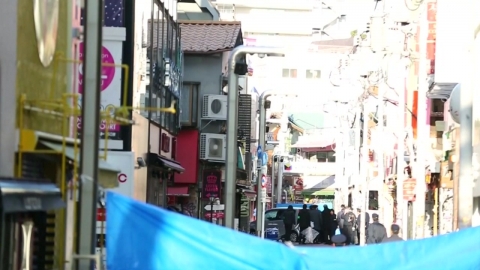 日 유명 쇼핑가에 승용차 돌진...8명 날벼락