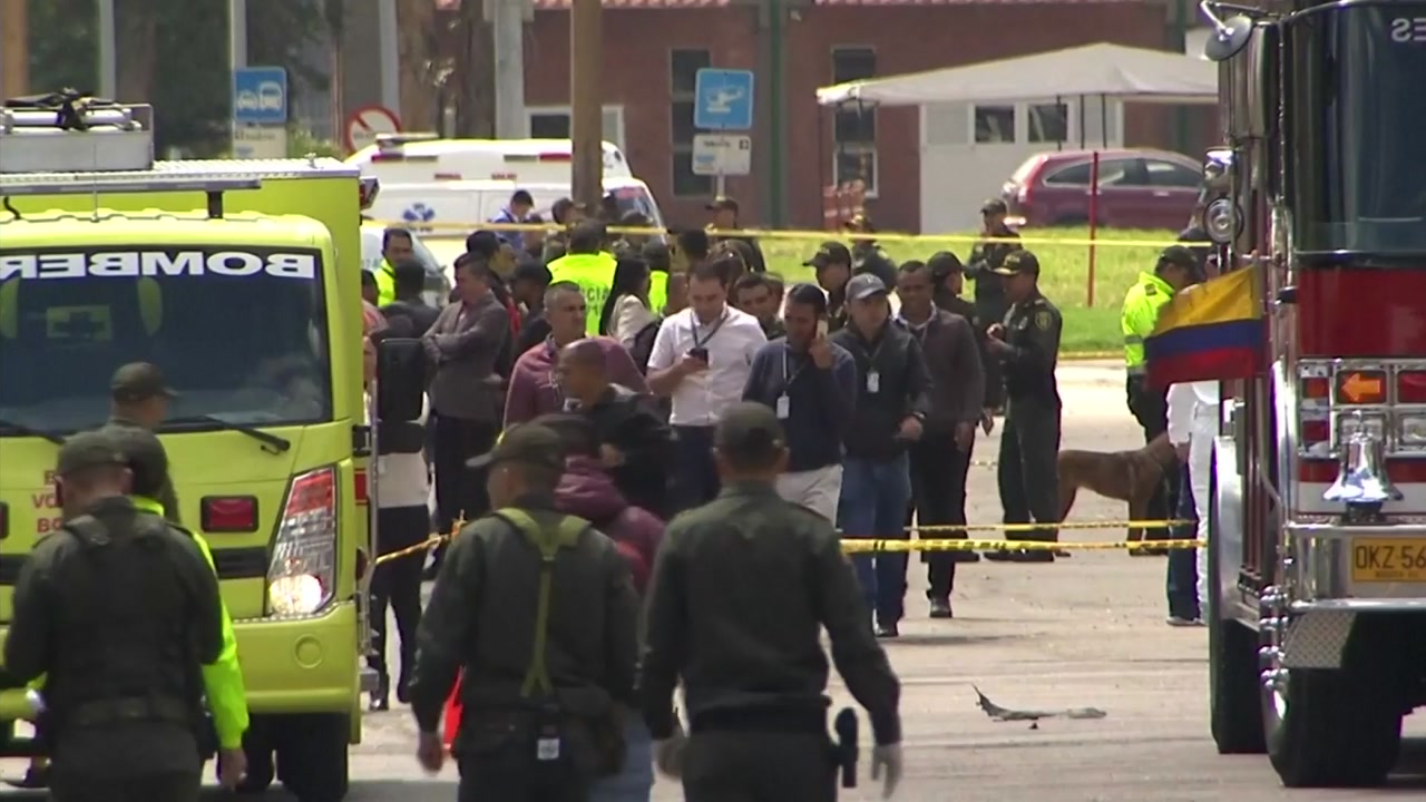 콜롬비아 경찰학교에 차량폭탄테러로 60여 명 사상
