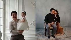 소유진, 막내딸 돌사진 촬영...백종원과 꿀 떨어지는 父女케미 소유진, 막내딸 돌사진 촬영...백종원과 꿀 떨어지는 父女케미