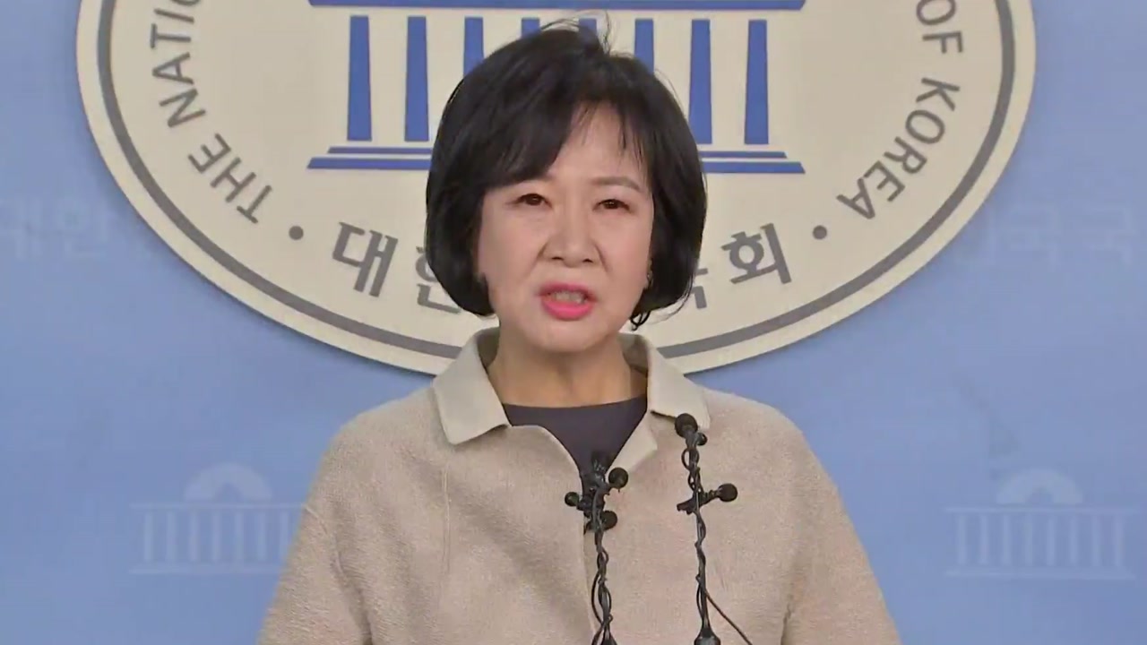 손혜원 "민주당 탈당...의혹 제기 언론사 고소"