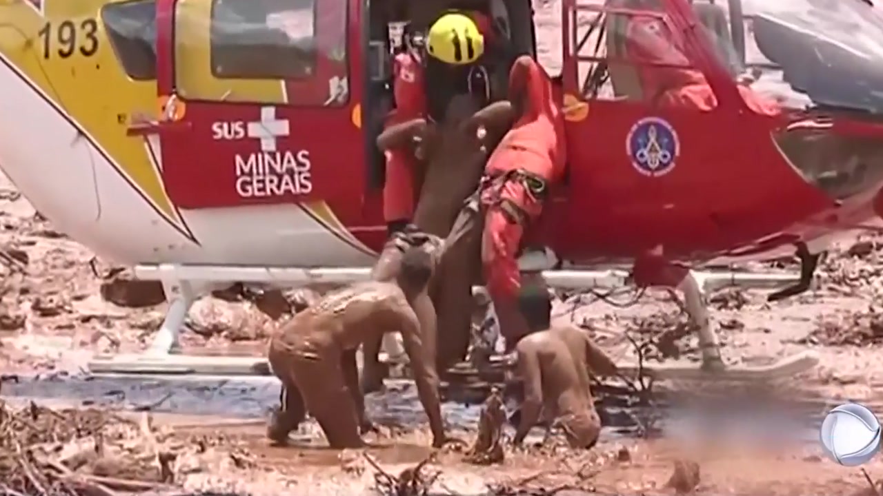브라질 댐 붕괴 마을 초토화..."최소 2백 명 실종"