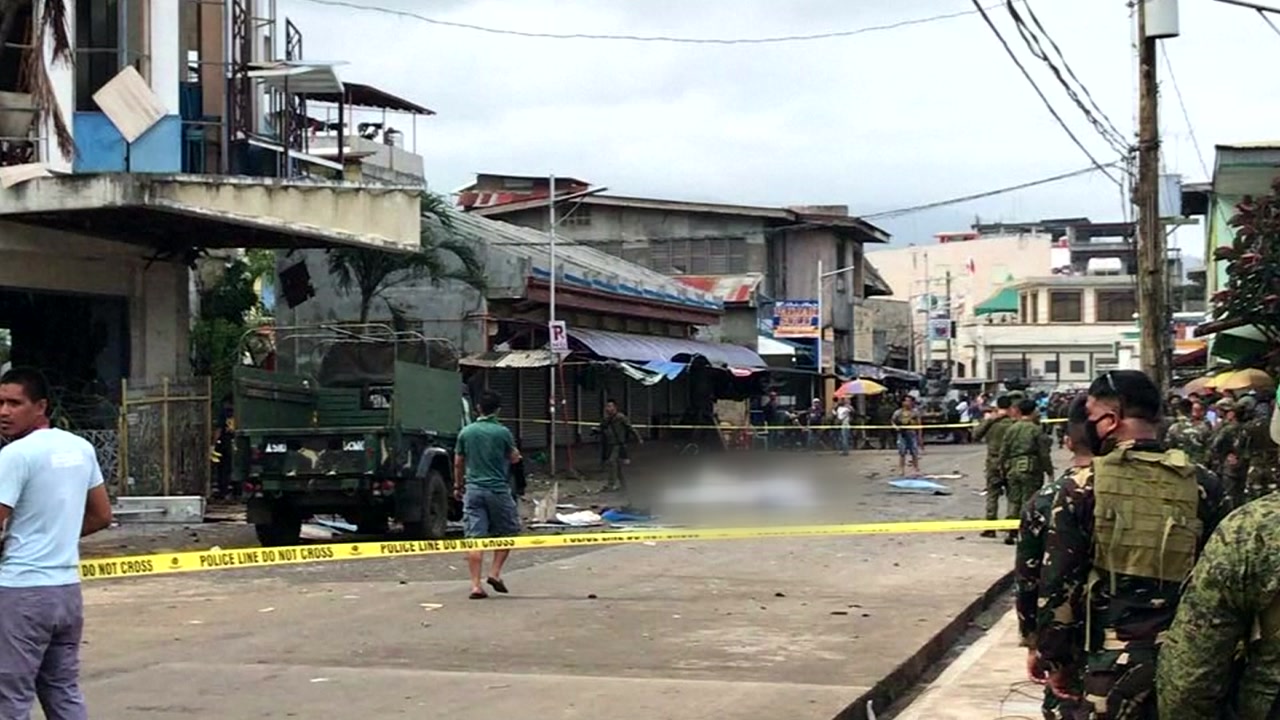 필리핀 남부 성당서 폭발...20명 사망, 81명 부상