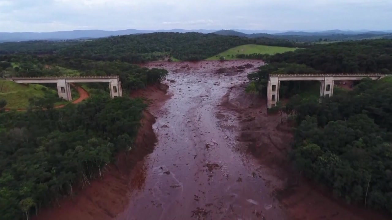 '댐 붕괴 참사' 브라질 광산서 2차 붕괴 경보