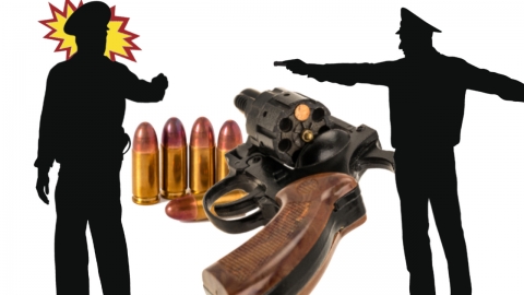 美 경찰, '러시안룰렛'하다 동료 죽여... 최소 징역 3년