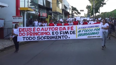 브라질 댐 붕괴 희생자 추모행사...사고당시 CCTV도 공개