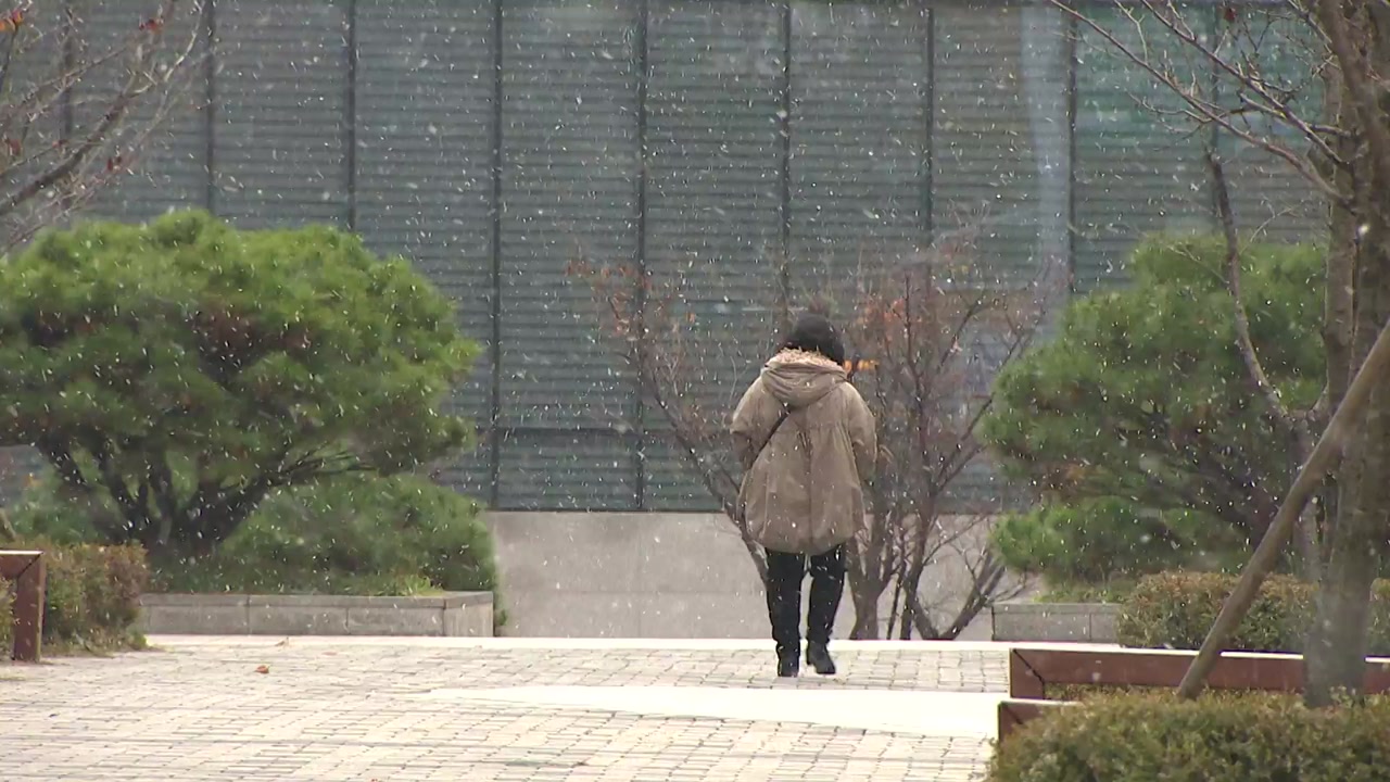 [날씨] 서울 등 중부 대설주의보...최고 10cm