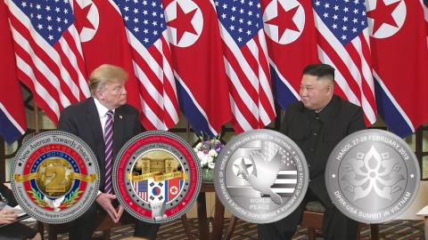 백악관·베트남, 북미정상회담 기념주화 발행... '없어서 못 구해'