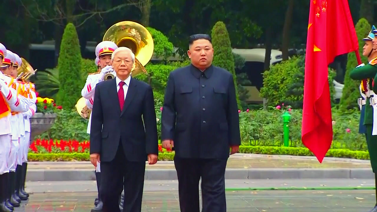 [영상] 김정은 베트남 공식 방문 일정