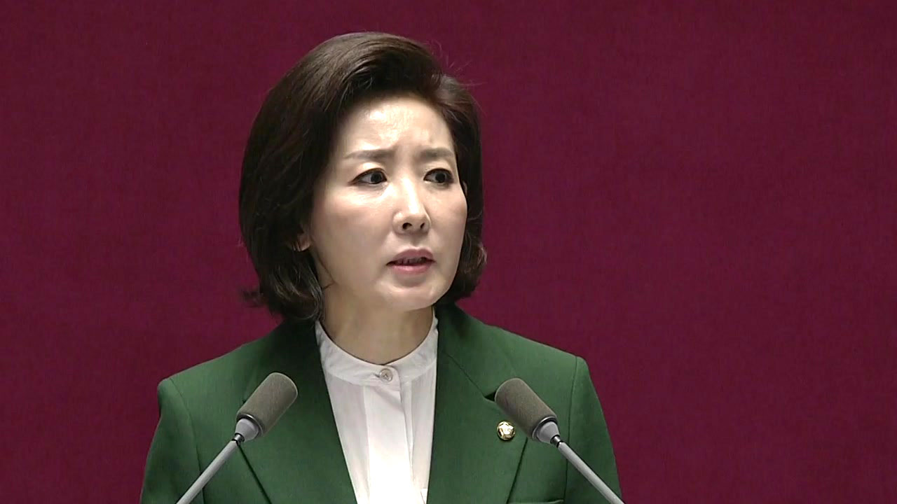 나경원 원내대표가 쏘아 올린 '국가원수모독죄' 논란