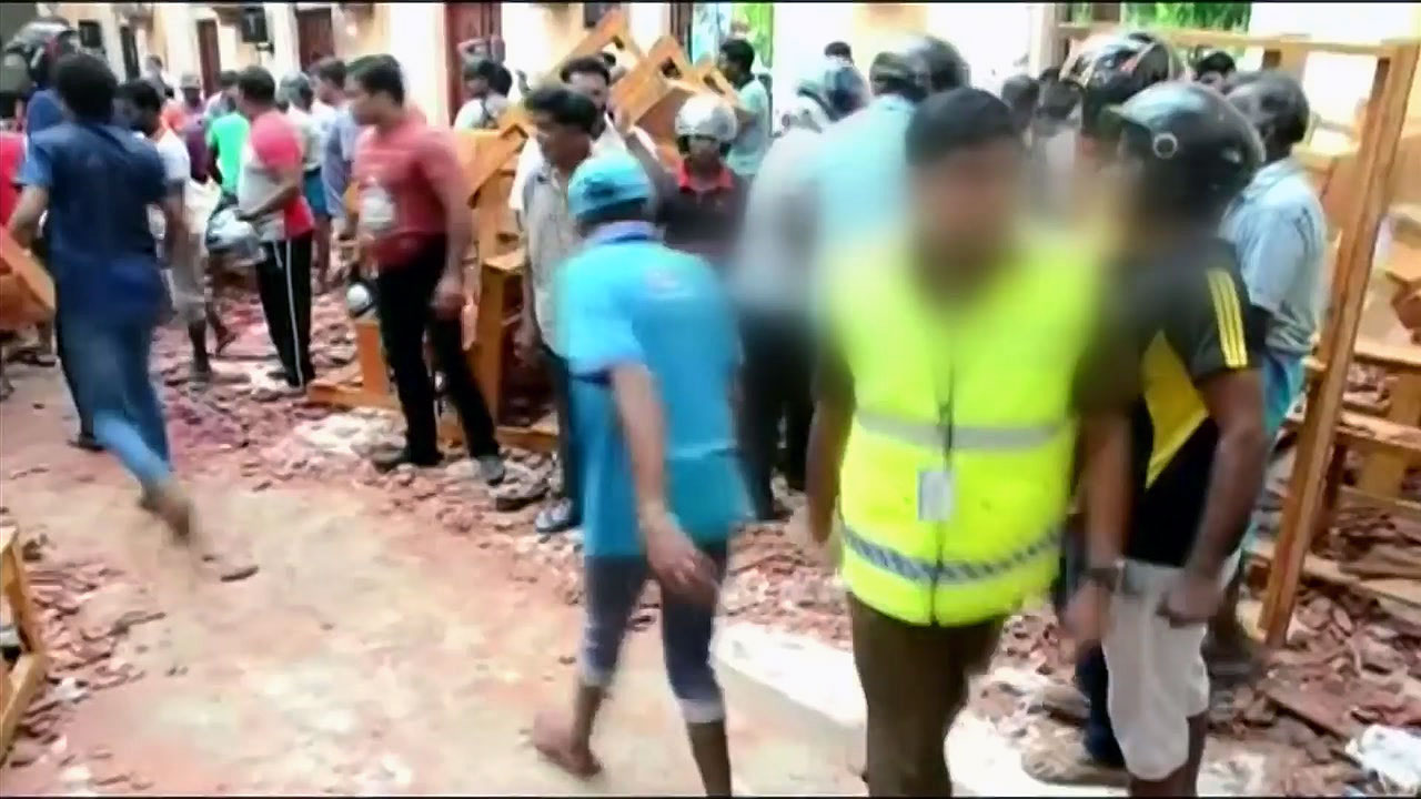 스리랑카 8곳 연쇄폭발..."사망자 228명"