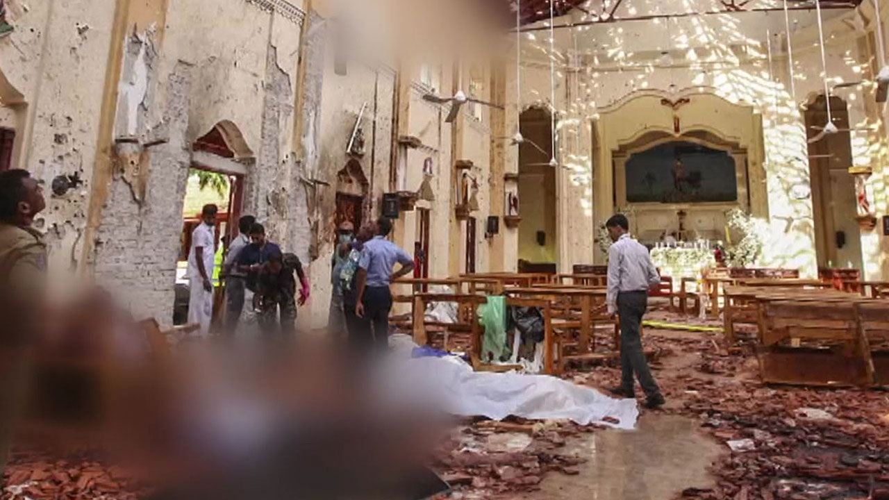 '부활절의 비극'...참혹한 스리랑카 폭탄테러 현장