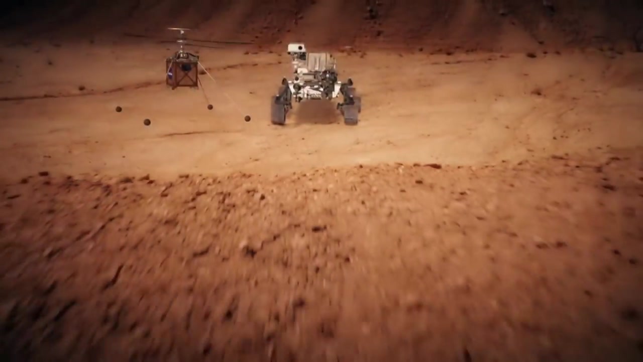 NASA, 화성 땅에선 흙 채취...하늘엔 헬리콥터!