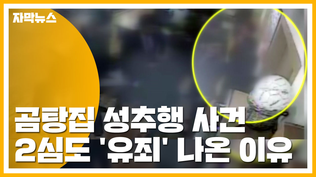 [자막뉴스] '곰탕집 성추행 사건' 2심도 유죄 나온 이유
