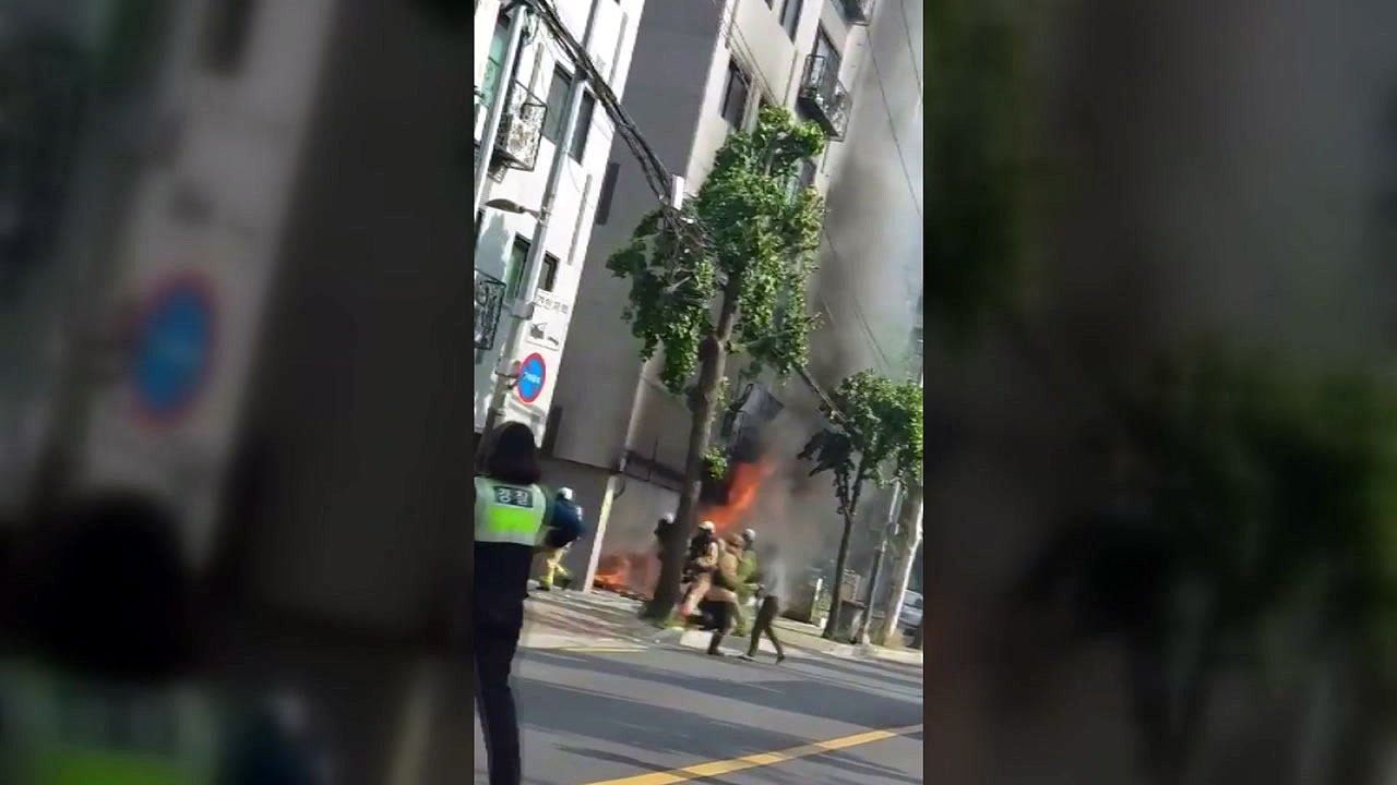 서울 강동구 다세대주택 화재...5명 부상