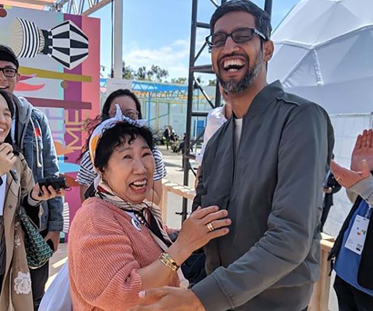 구글 CEO 만난 박막례 할머니 후기 "눈물 나려해"