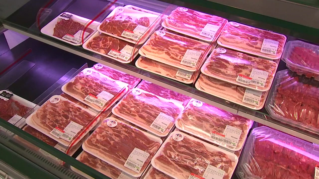 돼지고깃값 상승...아프리카돼지열병 영향